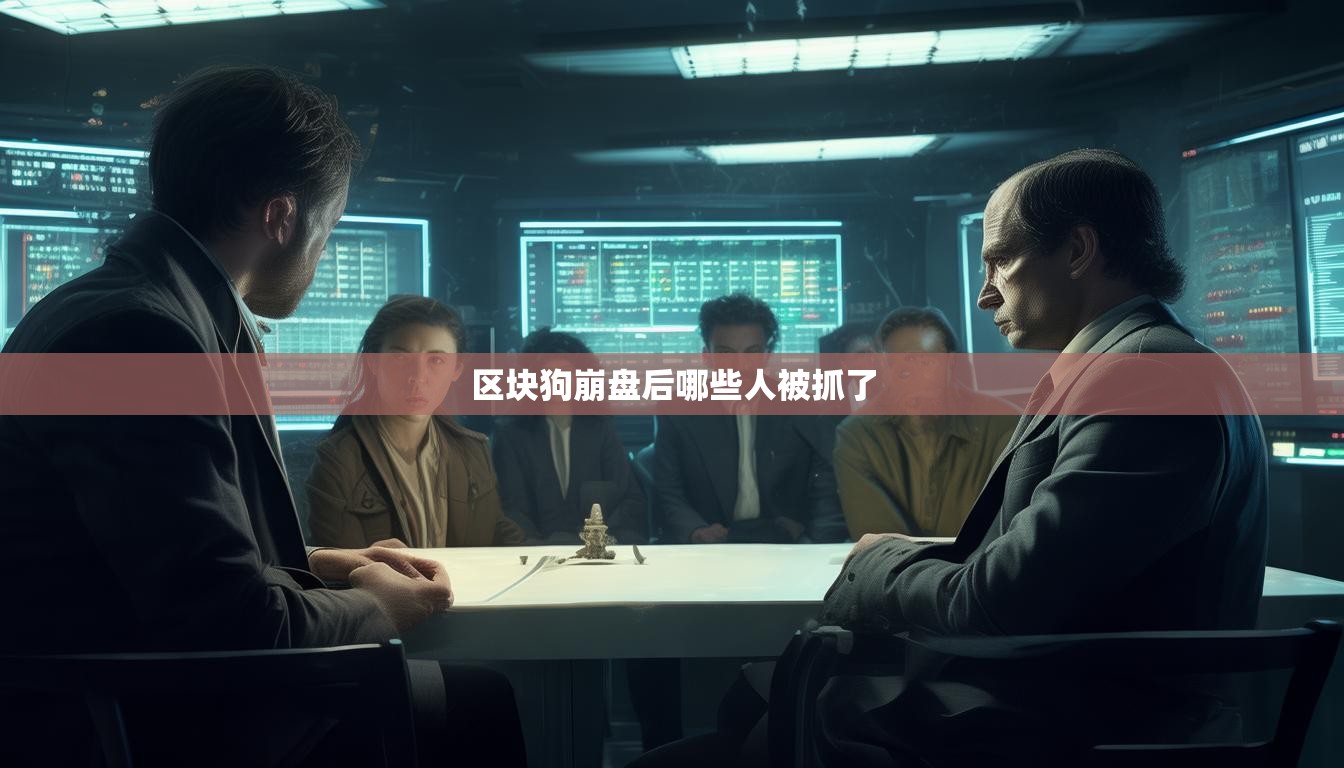 区块狗崩盘后哪些人被抓了