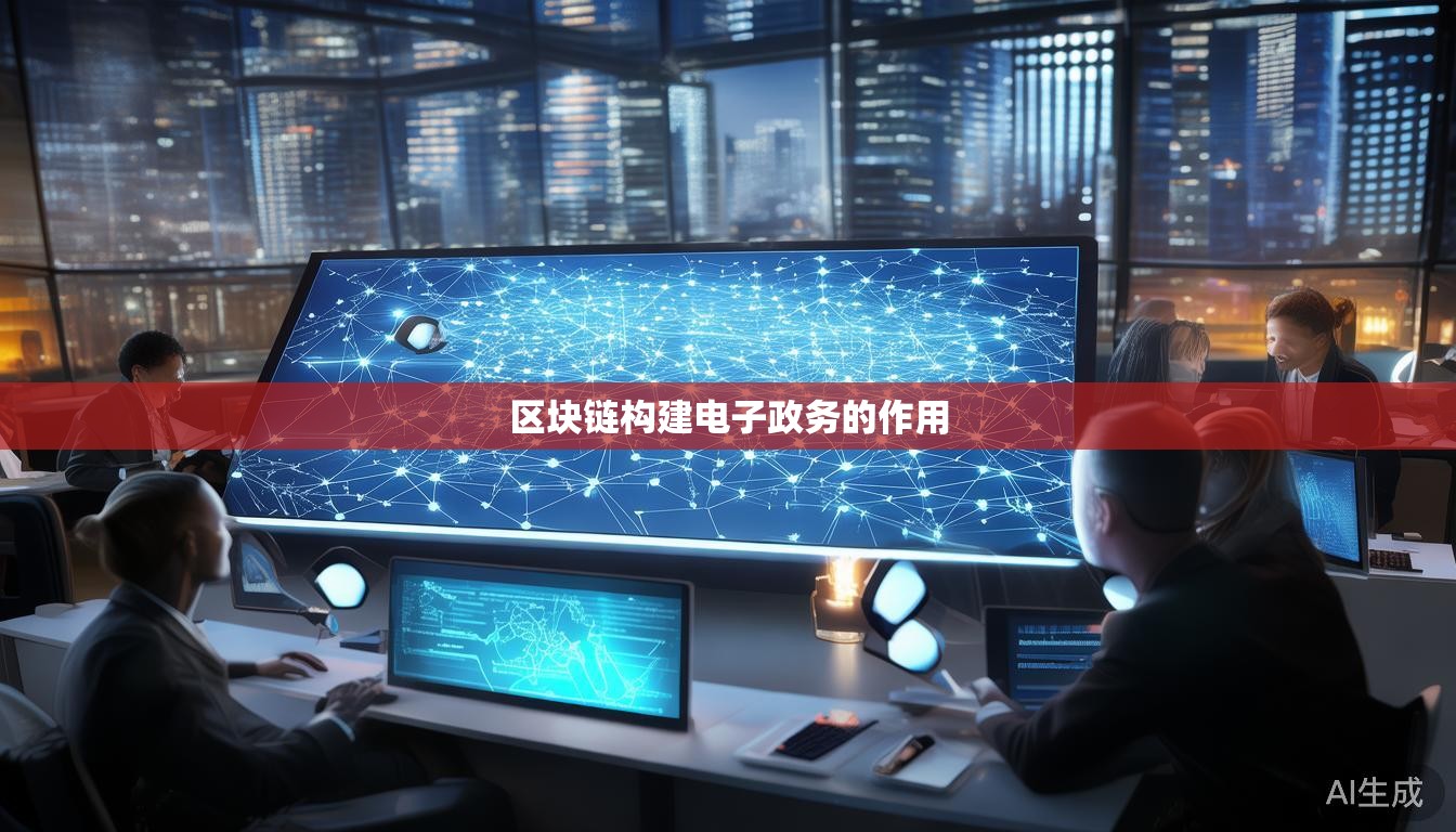 区块链构建电子政务的作用