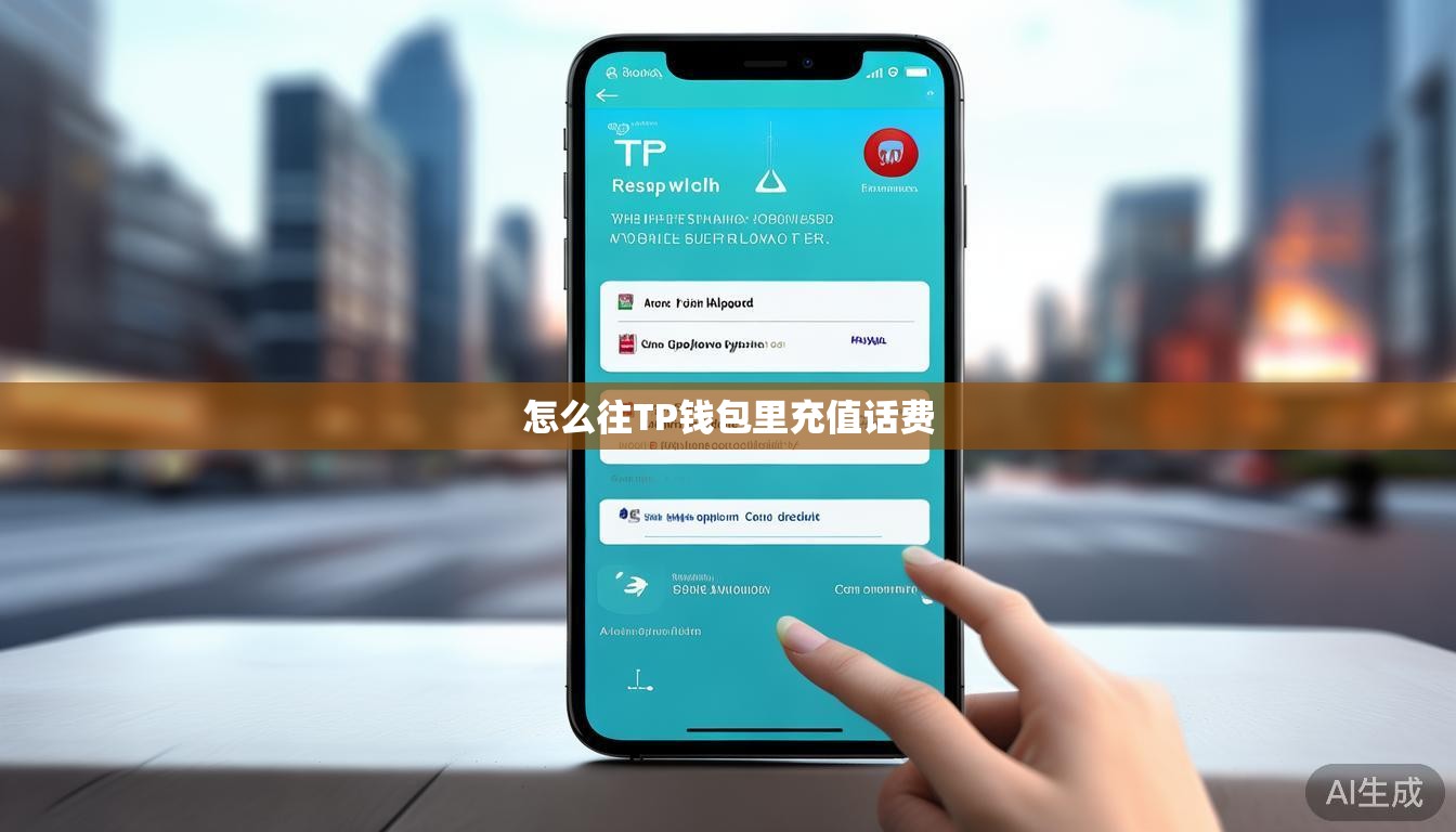 怎么往TP钱包里充值话费